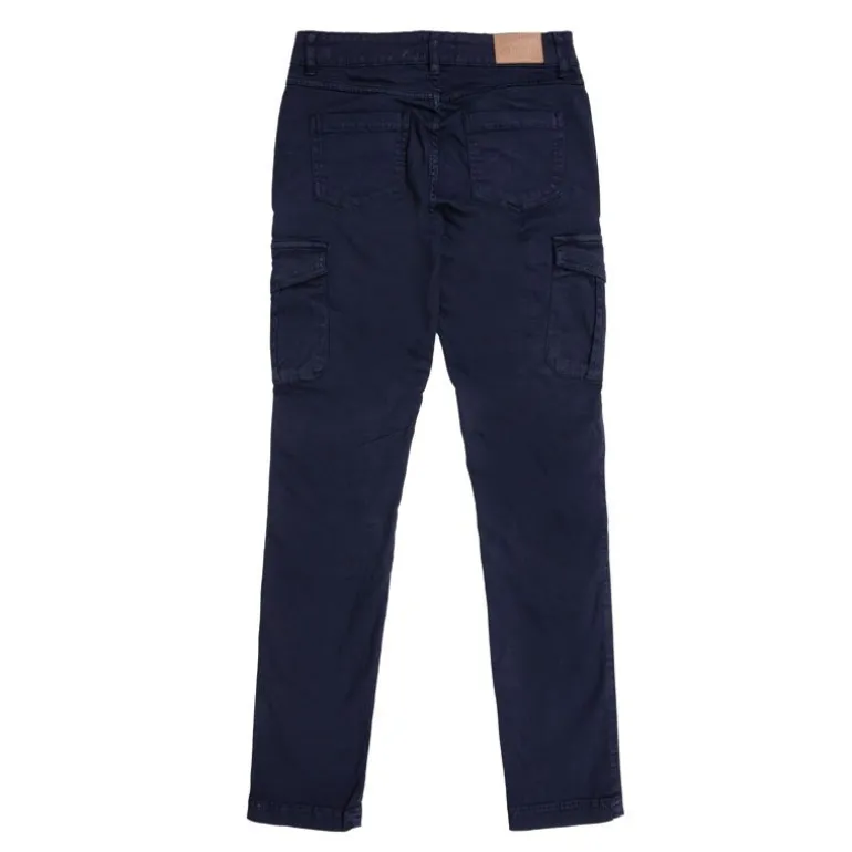 Jean cargo denim Denver slim Femme AMERICAN PEOPLE