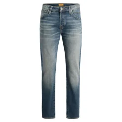 Jean délavé Mike fuselé denim Homme JACK & JONES