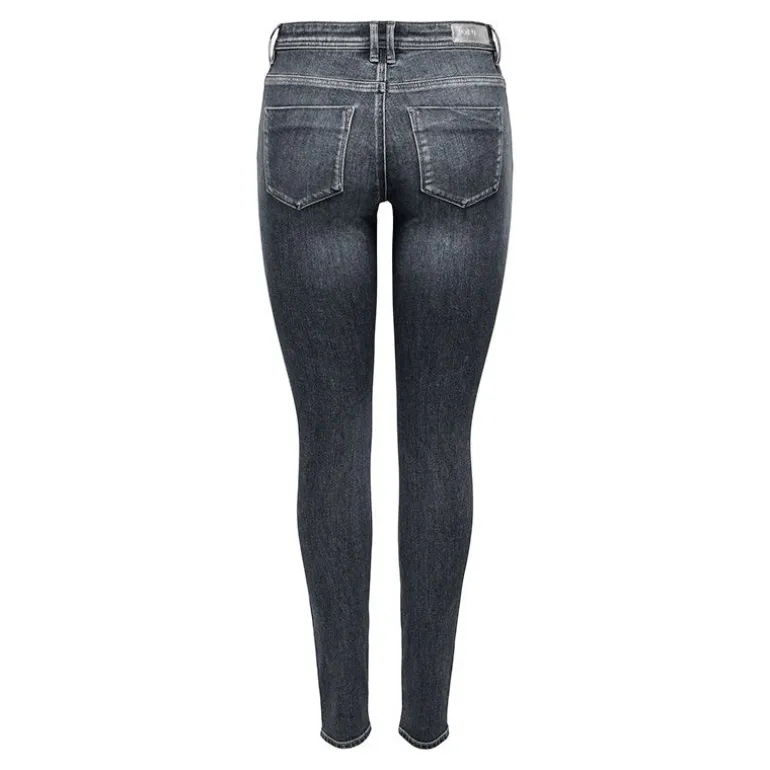 Jean délavé slim gris Femme ONLY