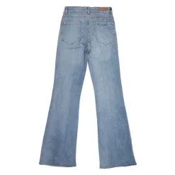 Jean flare light stone sienna effiloché Femme DEELUXE 74