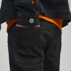 Jean fuselé regular noir Homme JACK & JONES