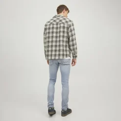 Jean Glenn délavé taille basse Homme JACK & JONES