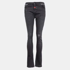 Jean gris à strass Femme THE NEW DESIGNERS