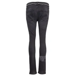 Jean gris à strass Femme THE NEW DESIGNERS