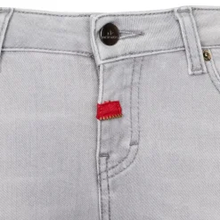 Jean gris clair taches de peinture Femme THE NEW DESIGNERS