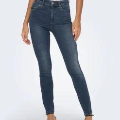 Jean mila blue black denim skinny Femme ONLY