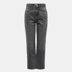 Jean regular robyn gris foncé denim Femme ONLY