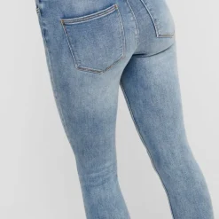 Jean skinny Mila taille haute avec boutons Femme ONLY