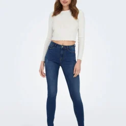 Jean skinny rose denim brut Femme ONLY