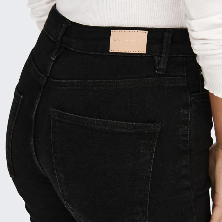 Jean slim noir Femme ONLY