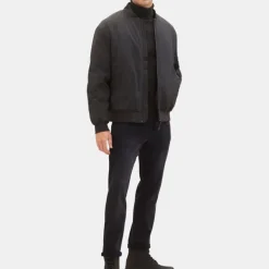 Jean slim used black denim josh Homme TOM TAILOR