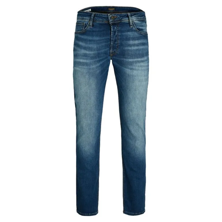 Jeans slim bleu délavé Homme JACK & JONES