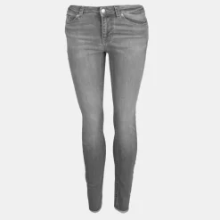 Jeans stretch slim gris Femme VERO MODA