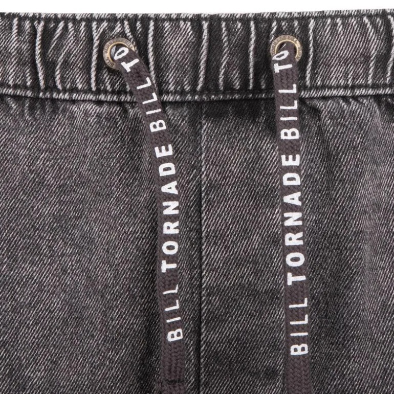 Jogging jean délavé cargo john en coton Homme BILL TORNADE