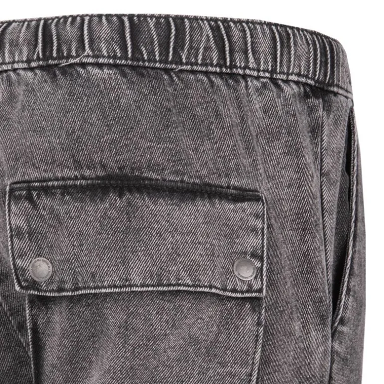 Jogging jean délavé cargo john en coton Homme BILL TORNADE