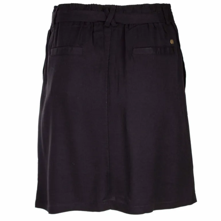 Jupe courte boutonnée élastique Femme DEELUXE 74