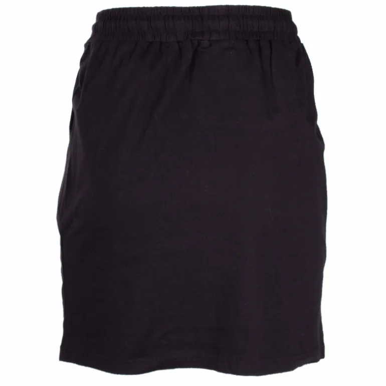 Jupe courte droite noire avec poches Femme DEELUXE 74