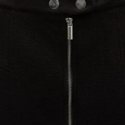 Jupe courte zippée marva black Femme DEELUXE 74