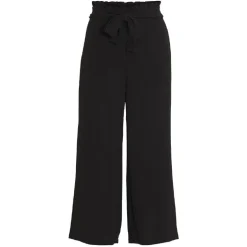 Jupe culotte noire avec ceinture viwinnie rasha noir 14092096 3949 Femme VILA