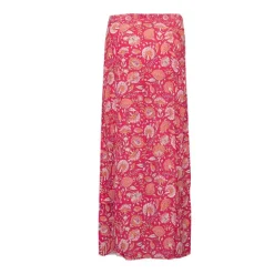 Jupe dandy longue avec imprimé à fleurs Femme ANTIK BATIK