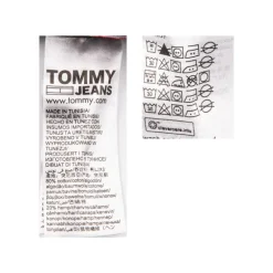 Jupe en jean noir droite Femme TOMMY HILFIGER