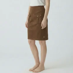 Jupe havane lavaka avec poches mi longue Femme LES TROPEZIENNES PAR M.BELARBI