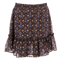 Jupe isalda bordeaux imprimée Femme DEELUXE 74