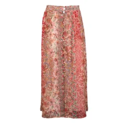 Jupe longue imprimé patchwork à fleurs Joa Femme LA PETITE ETOILE