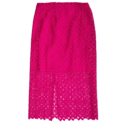 Jupe midi brodée droite joya Femme LA PETITE ETOILE