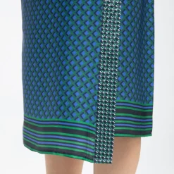 Jupe portefeuille satinée avec imprimé graphique judy Femme LA PETITE ETOILE