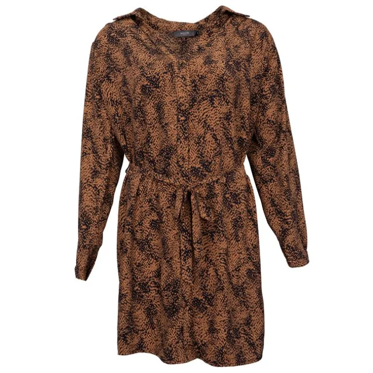 Jupe yelena imprimée fleur noir et rouge Femme DEELUXE 74