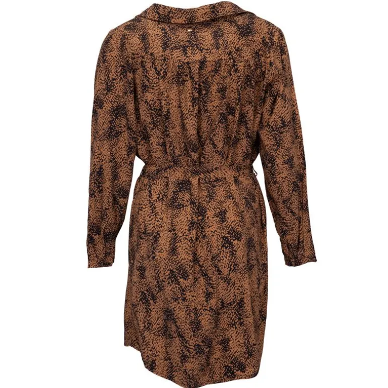 Jupe yelena imprimée fleur noir et rouge Femme DEELUXE 74