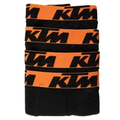 Lot de 4 boxers 100% coton Homme KTM
