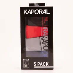 Lot de 5 boxers aly Homme KAPORAL