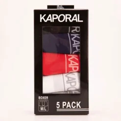 Lot de 5 boxers aly Homme KAPORAL
