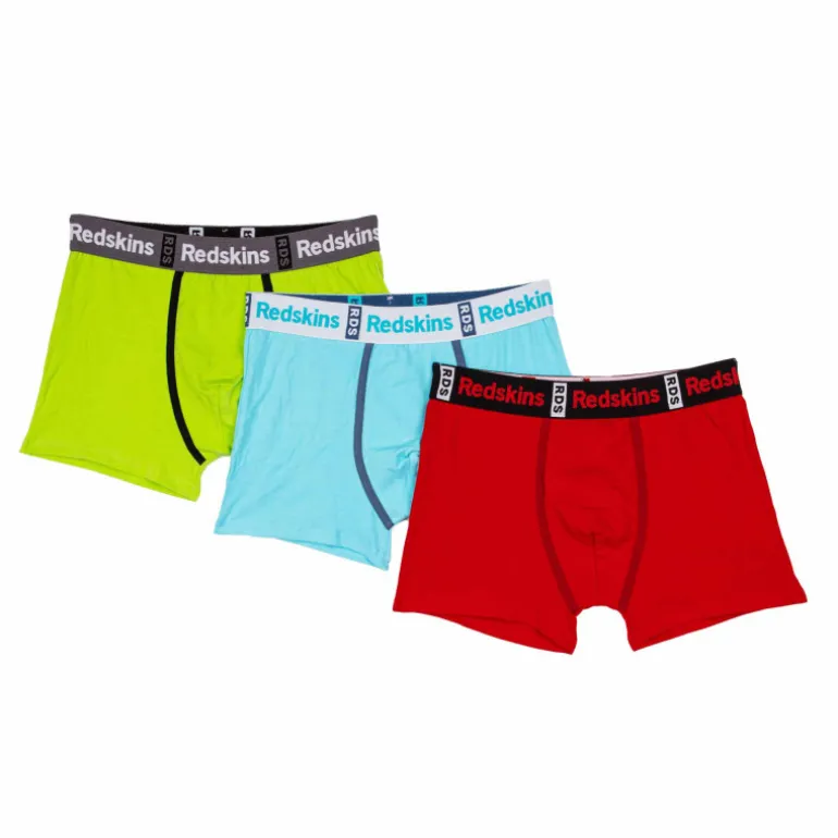 Lot de 3 boxers en coton Homme REDSKINS