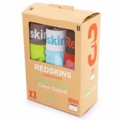 Lot de 3 boxers en coton Homme REDSKINS