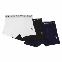 lot de 3 boxers en coton stretch Homme US POLO