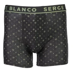 Lot de 2 boxers nuances de kaki coton Homme SERGE BLANCO
