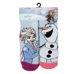 Lot de 2 chaussettes la reine des neiges FIlle TOM & KIDDY