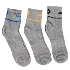 Lot de 3 chaussettes logo cheville Homme LOTTO