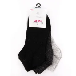 Lot de 3 chaussettes simona Femme LULU CASTAGNETTE