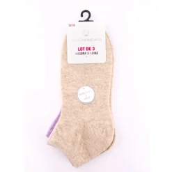 Lot de 3 chaussettes simona Femme LULU CASTAGNETTE