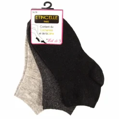 Lot de 3 paires de chaussettes Claudinette Femme ETINCELLE
