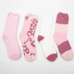 Lot de 4 paires de chaussettes chausson zarina Femme LULU CASTAGNETTE