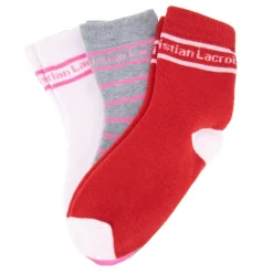 Lot de 3 paires de chaussettes colorées à rayures Enfant CXL BY CHRISTIAN LACROIX