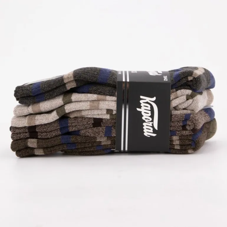 Lot de 4 paires de chaussettes de sport jacquelin Homme KAPORAL