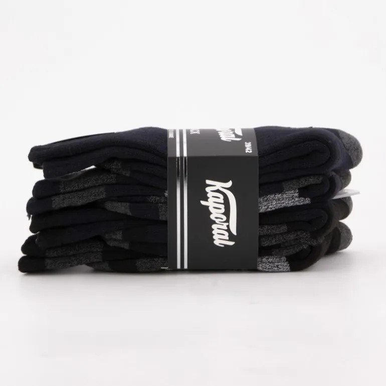 Lot de 4 paires de chaussettes de sport jacquelin Homme KAPORAL