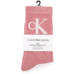 Lot de 2 paires de chaussettes montantes Femme CALVIN KLEIN