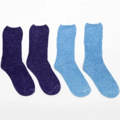 Lot de 2 paires de chaussettes velours 22427 Femme BILL TORNADE